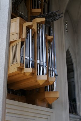 The Hallgrimskirkja organ was built in 1992 by the German organ builder Klais.