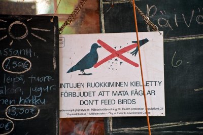 Don't Feed Birds