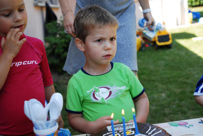 My son Samuel's 3rd birthday celebration