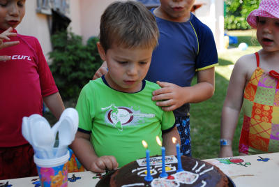 Well, I guess I have to blow the candles, then