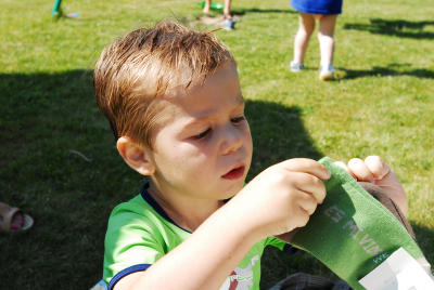 My son Samuel's 3rd birthday celebration