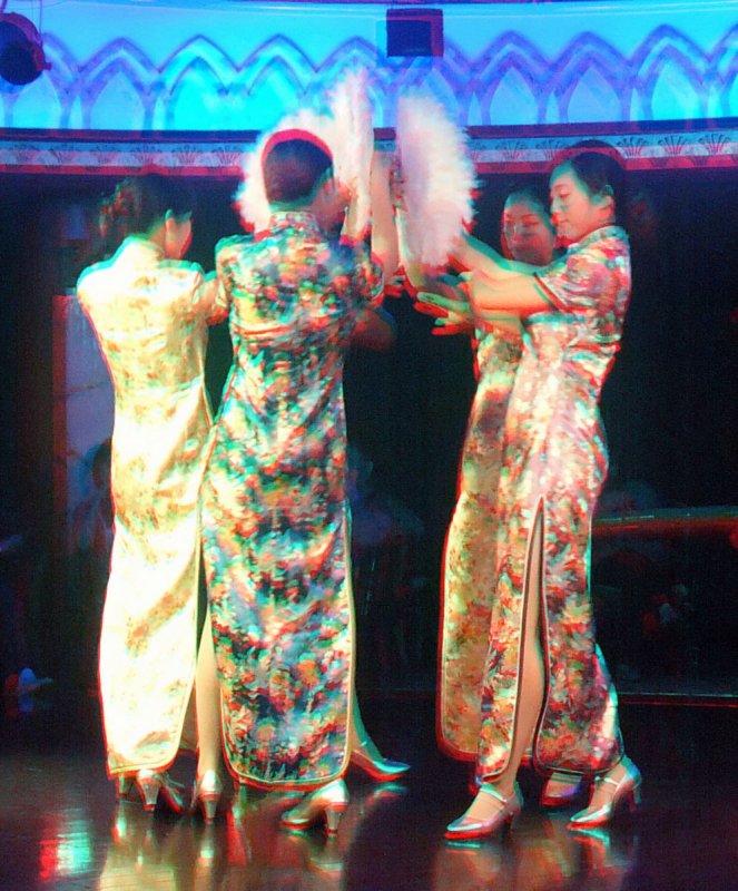 Costume show, Yangtze River cruise