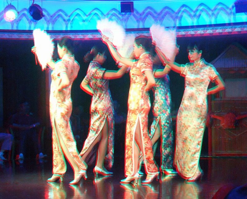 Costume show, Yangtze River cruise