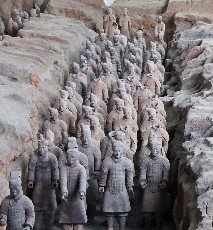 Terracotta army, Xian