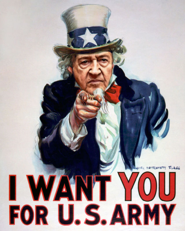 James Montgomery Flaggs Uncle Sam (1916)