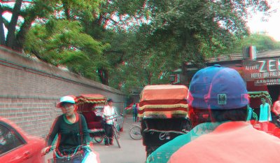 Pedicab ride, Beijing hutongs