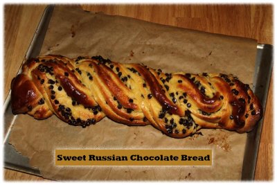 Sweet Russian Chocolate Bread