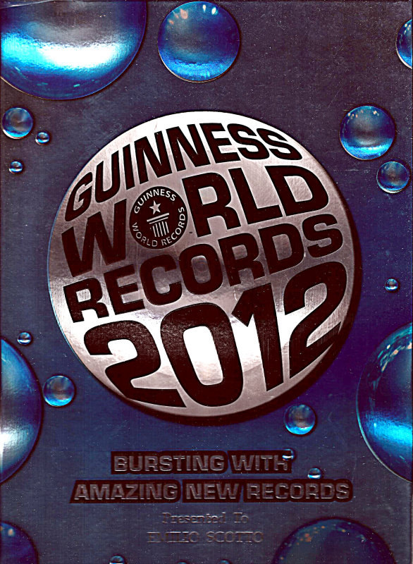 Emilio Scotto  - Guinness Book of World Records  2012