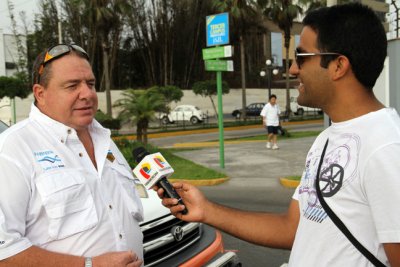 INPROTUR y Emilio Scotto, promocionan la Gira Sudamericana DESAFIO RUTA 40, Conferencia en Lima, Per.