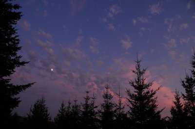Sunset-Moon