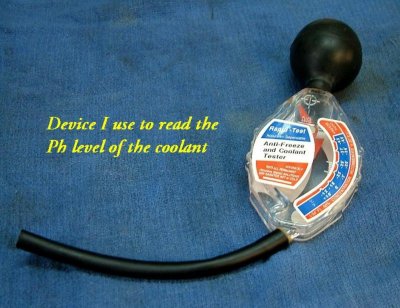 Tester for coolant strength