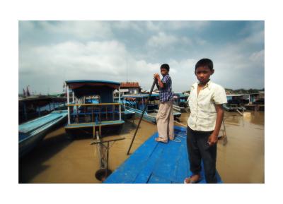 Tonle Sap Lake crewboys