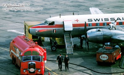 London Airport - 1950's in colour