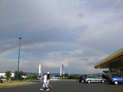 Rainbow along the way