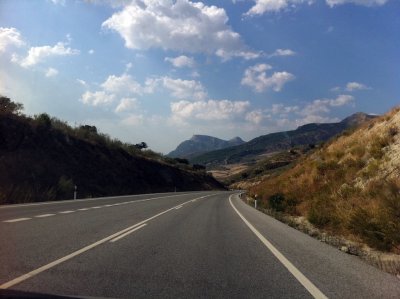 Driving in Andaluca