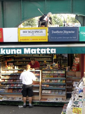 Hakuna Matata - no worries, except for the guy on the roof