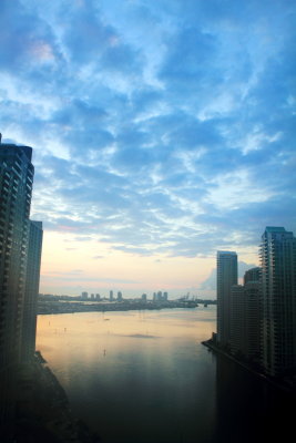 Dawn at Biscayne Bay, Miami