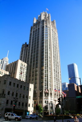The Tribune building, Chicago