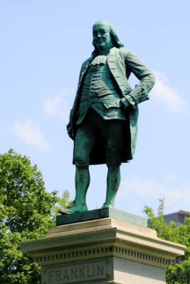 Benjamin Franklin, Lincoln Park, Chicago