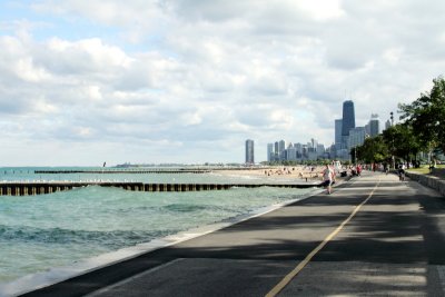 Chicago Lake Front Trail - Fullerton Beach to North Avenue Beach
