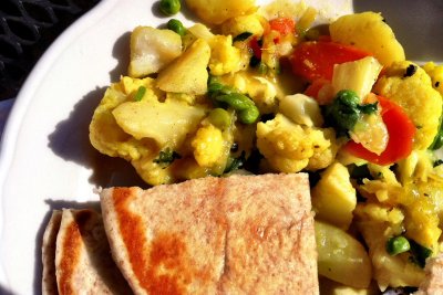 Roti and tarkari, Himal chuli, Madison