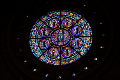 Rose window, Cathedral of St.Paul, Summit Hill, St.Paul