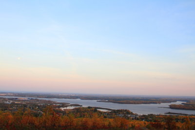 St. Louis River, view from Thompson Hill, Duluth, Minnesota