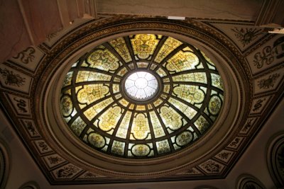 Chicago Cultural Center, Healy and Millet Glass Dome - Open House Chicago 2011