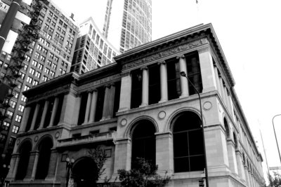 Chicago Cultural Center - Open House Chicago 2011, Black and White