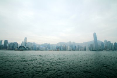 Hong Kong across Victoria Harbor