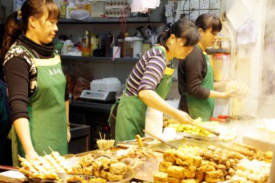 Street food, Mong Kok, Hong Kong