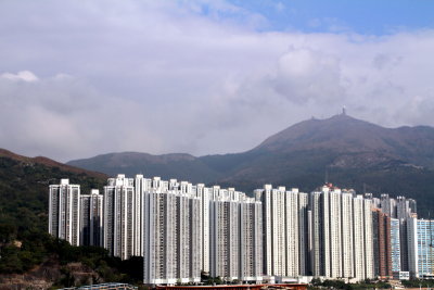 High-rise apartments, Hong Kong