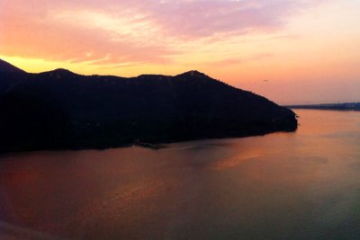 Sunset from Lantau, Hong Kong