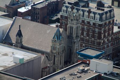 View from Carew Tower, Cincinnati, Ohio