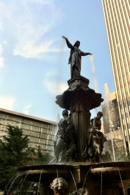 The Genius of Water, Tyler Davidson Fountain, Cincinnati, Ohio