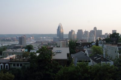 Cincinnati - a view from Mount Adams