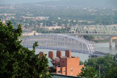 Newport Southbank Bridge, Purple People Bridge, Cincinnati, Ohio