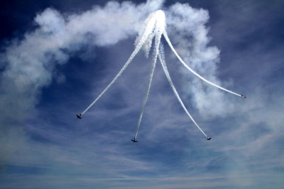 Chicago Air and Water Show 2012 - air patterns