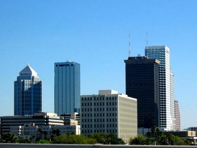 The Tampa skyline
