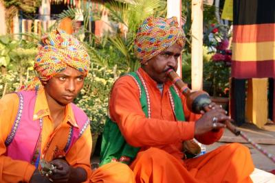 Folk singers, Dilli Haat, Delhi