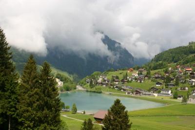 Lake, Village, Engelberg, Switzerland