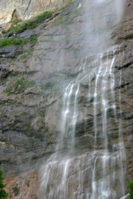 Staubbach falls, waterfalls, Interlaken, Switzerland