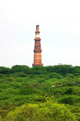 Qutb Minar, Delhi from JNU