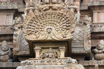 Kailash - Abode of Shiva and Parvati, Brihadeeswara Temple, Thanjavur, India