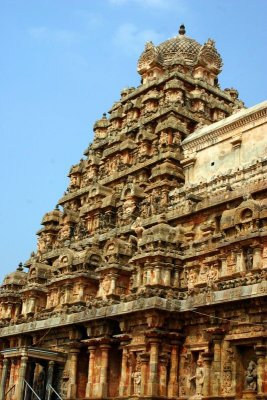 The Vimana at the Darasuram Temple