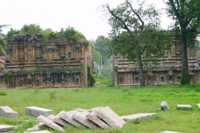 The first gopuram now in ruins, Darasuram