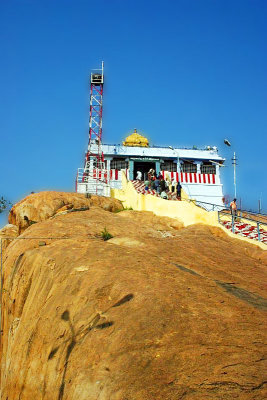 Ucchi Pillayar Koil on top of Rock Fort, Tiruchirapalli (Trichy)