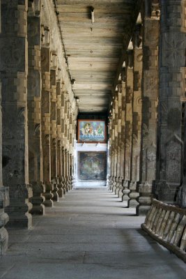 A ladder to infinity,Thiruvanaikaval temple, Tiruchirapalli (Trichy)