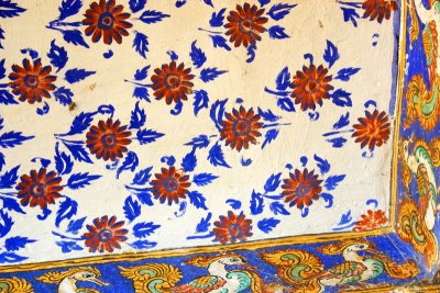 Prints on the wall, Sri Ranganathaaswami Temple, Tiruchirapalli (Trichy)