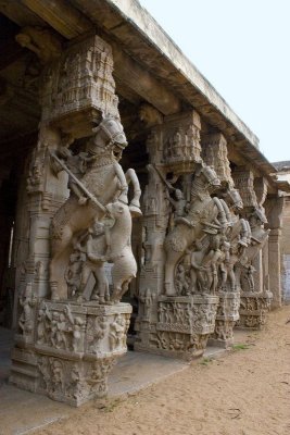 Horse Court, Sri Ranganathaaswami Temple, Tiruchirapalli (Trichy)